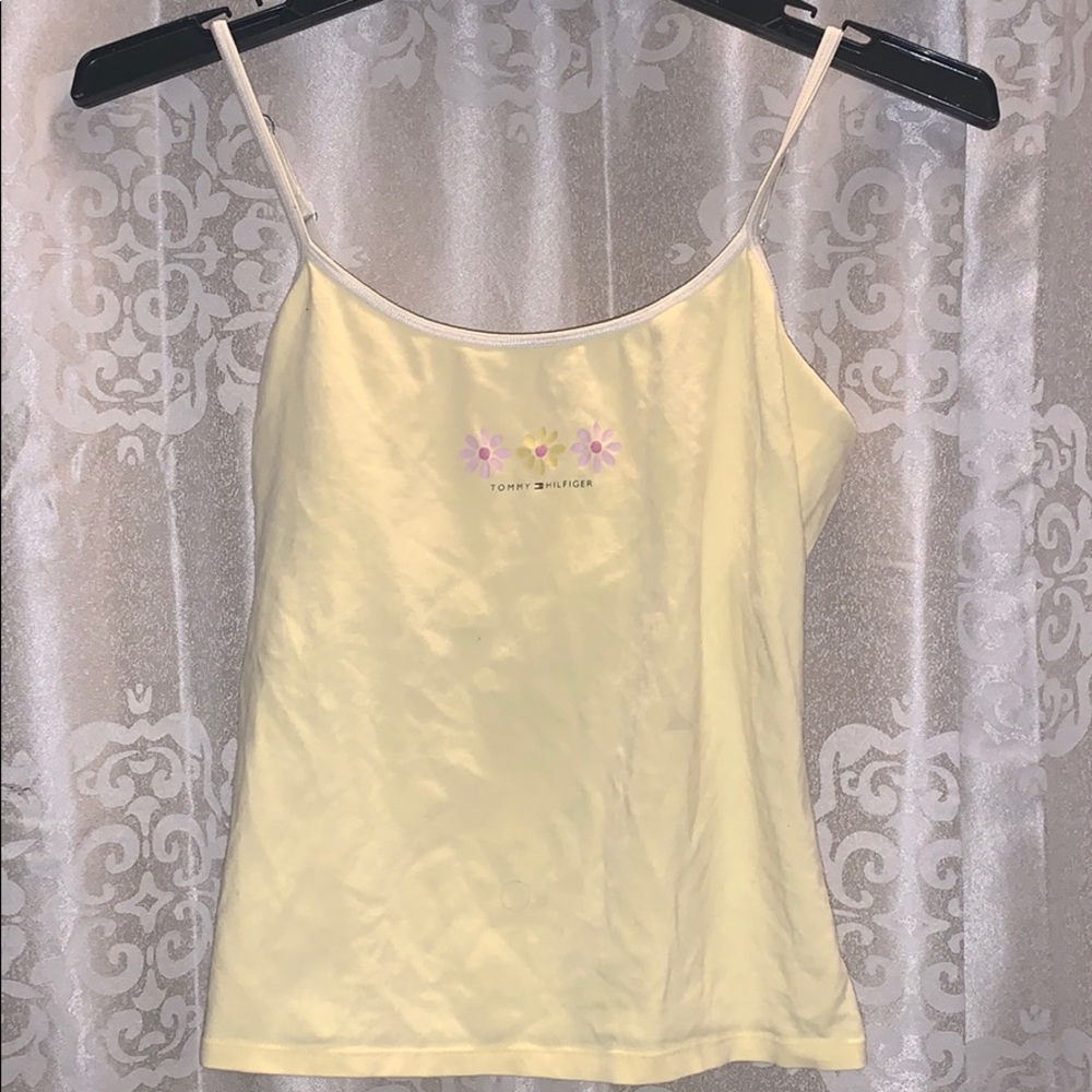 Tommy Hilfiger yellow flower top